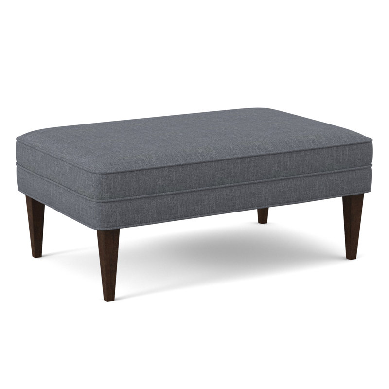 Aperitif Upholstered Bench, American Walnut, Elise Harbor