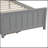Twin Size Platform Bed With Two Drawers-568522143