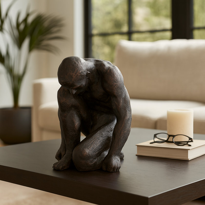 Statues et sculptures Jordann pour la décoration intérieure - Objets décoratifs pour la cuisine ou le salon, 16 po  
