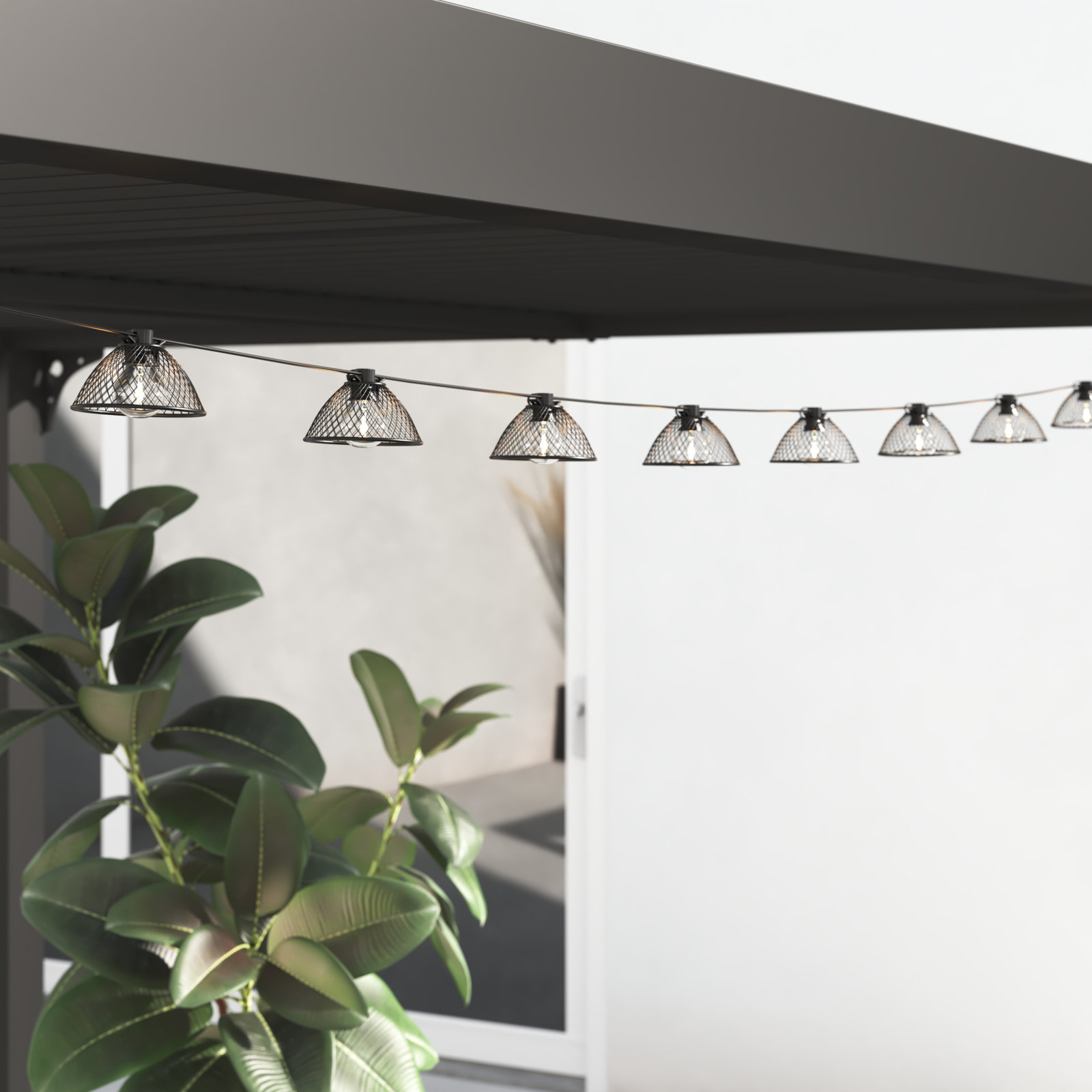 Wallis 120'' Shaded String Lights