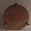 Table basse ronde en bois massif-105892956