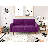 Anacapa 58" Velvet Round Arm Sofa Loveseat-928580833