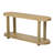 U_style modern minimalist ash veneer entryway table with streamlined desktop, perfect for study, hallway, and foyer