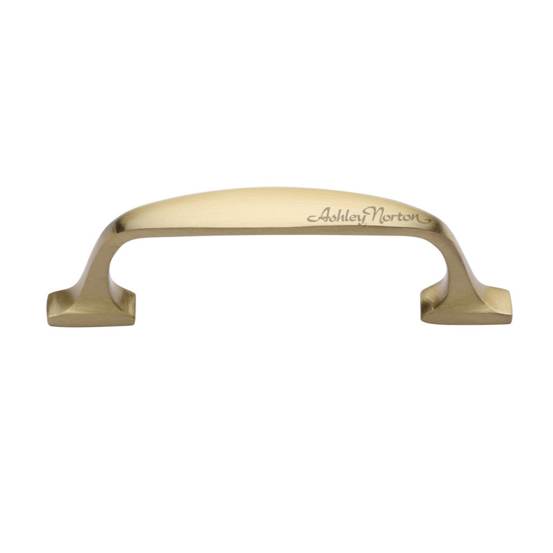 Durham Cabinet Arch Pull, Satin Brass, 6"