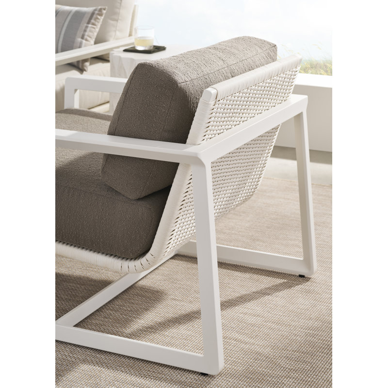 Breeze Outdoor Lounge Chair, Trippy Coconut