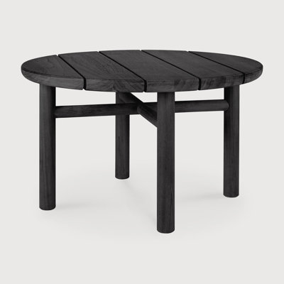Quatro Outdoor Round Teak Coffee Table