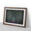 Mesmerising Pink & Green Peacock - Picture Frame Graphic Art Print-55739996-55739998