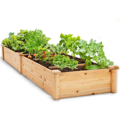 Olivers Wood Outdoor Raised Garden Bed