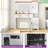 Vanity With Adjustable Lighting Mirror