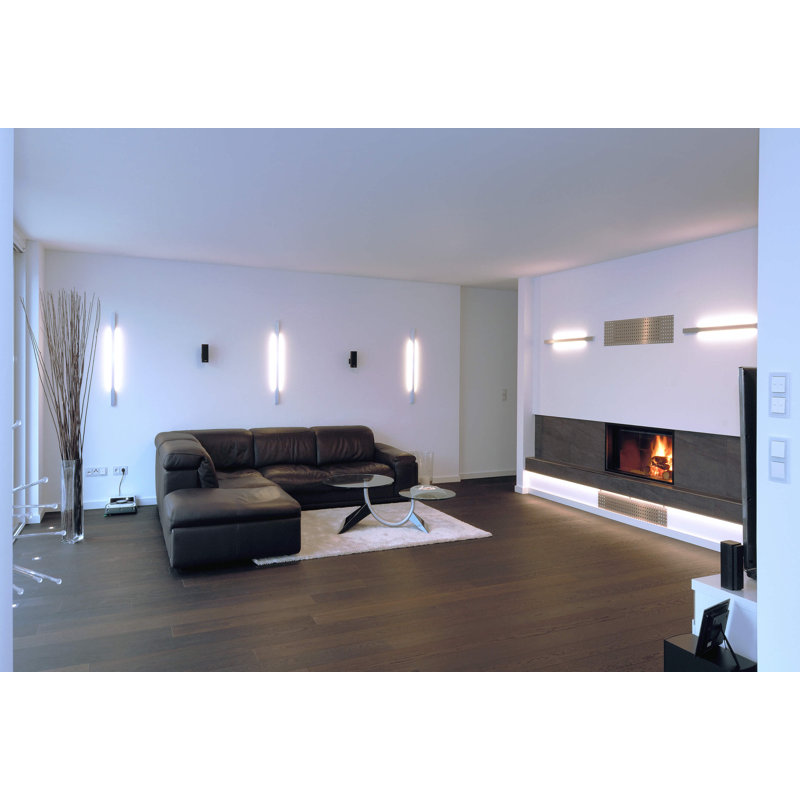 LED wall lamp 1-light Larga, Silver