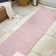 Amirah Modern Flatweave Solid Pink Indoor/Outdoor Rug