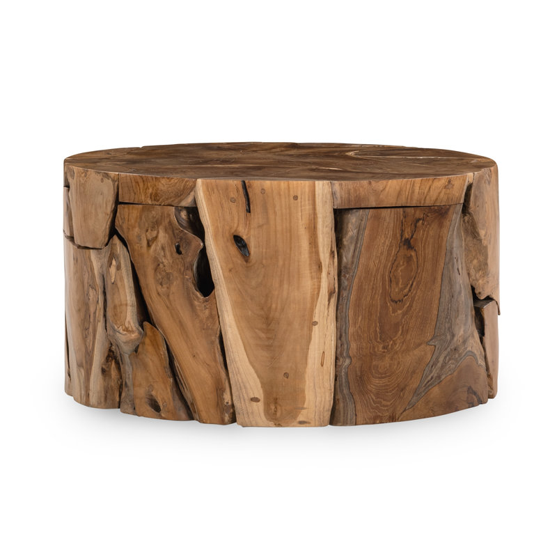 Rhea Solid Wood Coffee Table