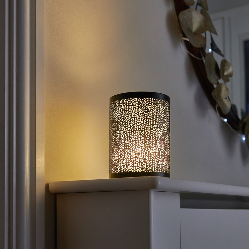 Alazah Aluminium Table Lamp, Black