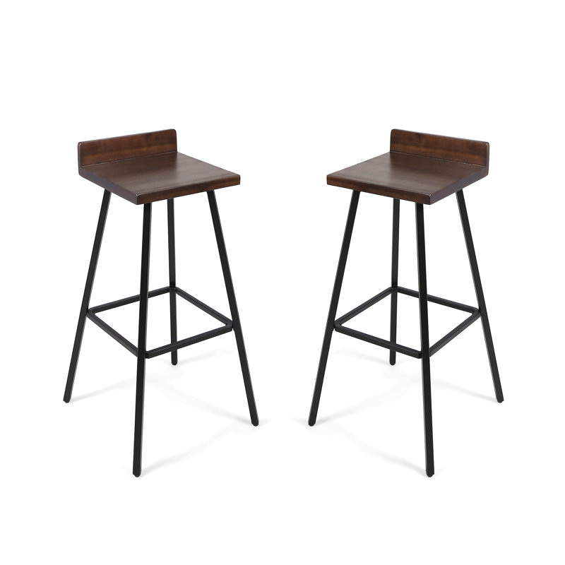 Tabourets de patio, Marron foncé