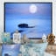 «Beautiful Moon over Blue Sea III», peinture sur toile-1415647167-1415647175