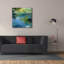 «Water Lilies 3» par Julia Purinton, art mural sur toile, 26 po x 26 po-441662808