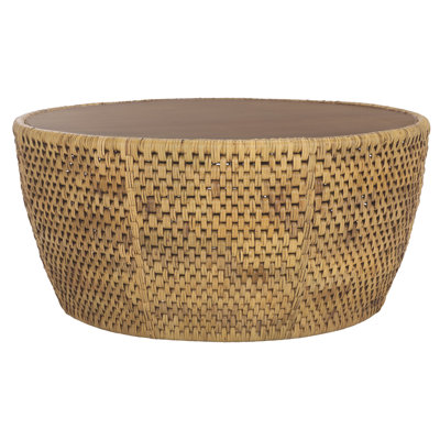 Table basse Braylen Rattan