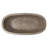 Avalon NativeStone Concrete Freestanding Oval Soaking Bathtub-37742042-32504371