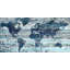 Pays indigo - Impression sur bois-1962257388