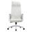 Sledmere High-Back Leather Office Chair – Ergonomic Executive, Task & Conference Chair with Swivel, Tilt, Upholstered Seat & Iron Frame for Home Office or Conference Room-1014014068