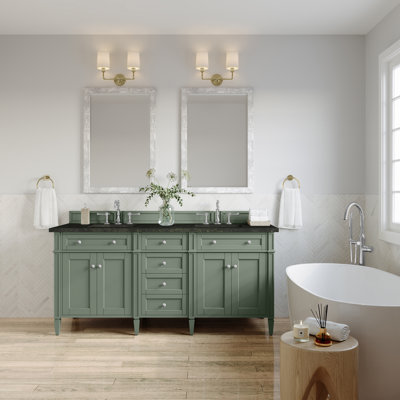 Meuble-lavabo double l 72 po Dussault