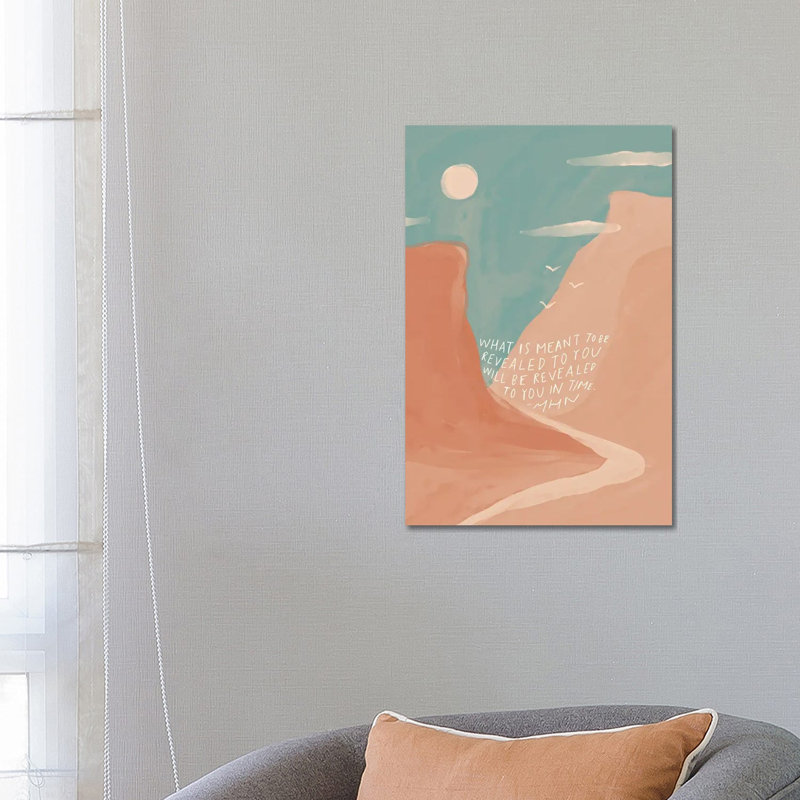 Revealed To You In Time by Morgan Harper Nichols - Wrapped Canvas Print, 66.04 cm H x 45.72 cm W x 3.175 cm D