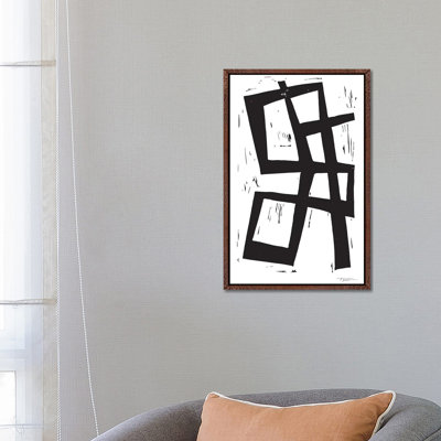 Simple Intersecting Lines by Statement Goods - Gallery-Wrapped Canvas Giclée on Canvas