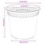 Round Flower Pot 6 Pcs Plastic-701502282-701502285