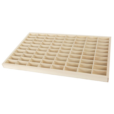 Vitrine en bois pour voitures miniatures 1/64