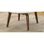 Superbe table basse en marbre blanc avec ornement et pièce en noyer