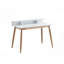 Bureau en bois avec rehausse Mid-Century-1111906968