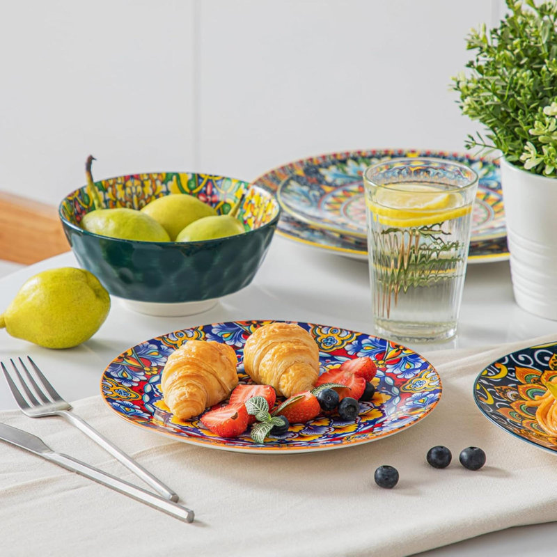 Assiettes à salade en céramique