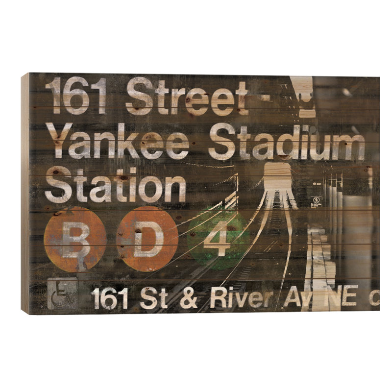 NYC Subway Station II, L 26 po x H 18 po