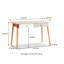 Bureau d'ordinateur en bois, bureau avec 2 tiroirs pour le bureau personnel, bureau