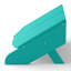 Repose-pieds moderne en poly-1857924254