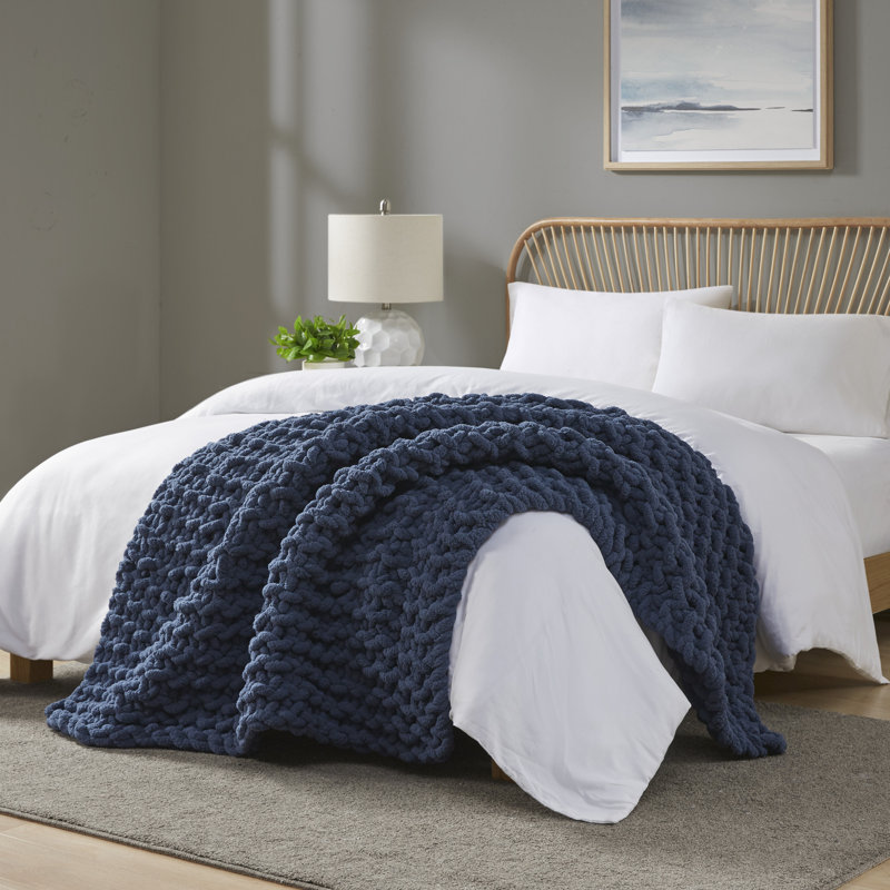 Jeté en chenille, Marine