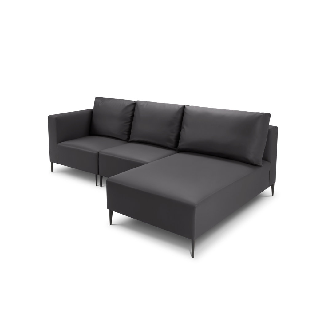 Gartenecksofa Amada mit Kissen