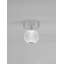 BRILLE Glass LED Semi Flush Mount