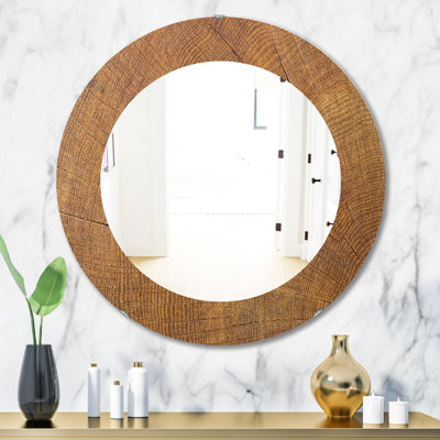 Wood II - Mid-Century Mirror