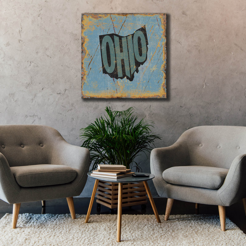 «Ohio» par Art Licensing Studio, art mural sur toile
