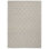 Tapis de zone taupe handwoven à tissage plat Tallahassee