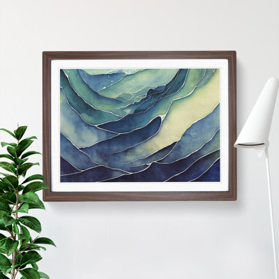 Abstract Ocean Vol.1 - Framed Print