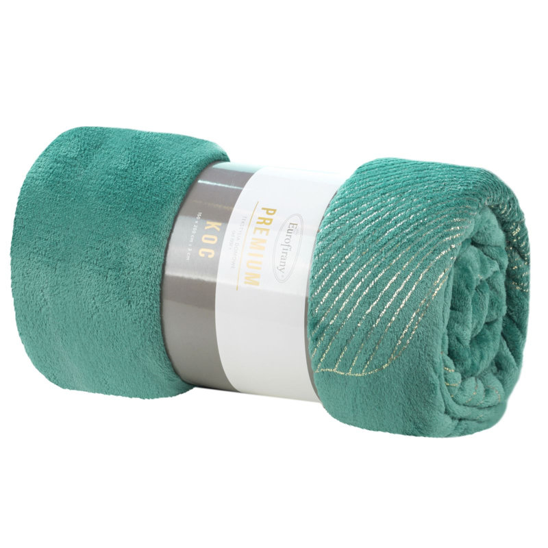 Throw Blanket, Turquoise