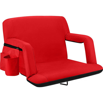 Flossmoor Reclining Stadium Seat by Arlmont & Co.