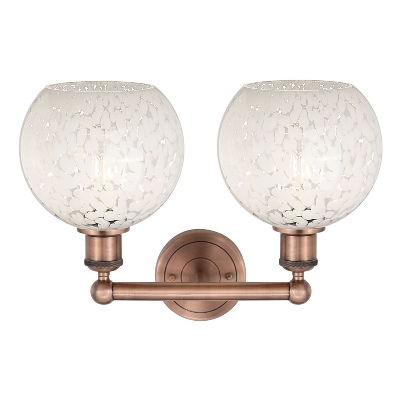 Aakif 2 - Light Dimmable Vanity Light, Antique Copper