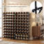 Standard Wine Bottle Rack Black
