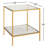 Kayce Glass End Table with Storage-91208822