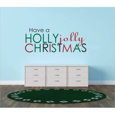 Text & Numbers Wall Decal