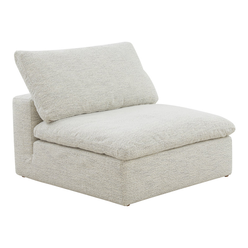Clay Slipper Chair, Light Gray Livesmart®