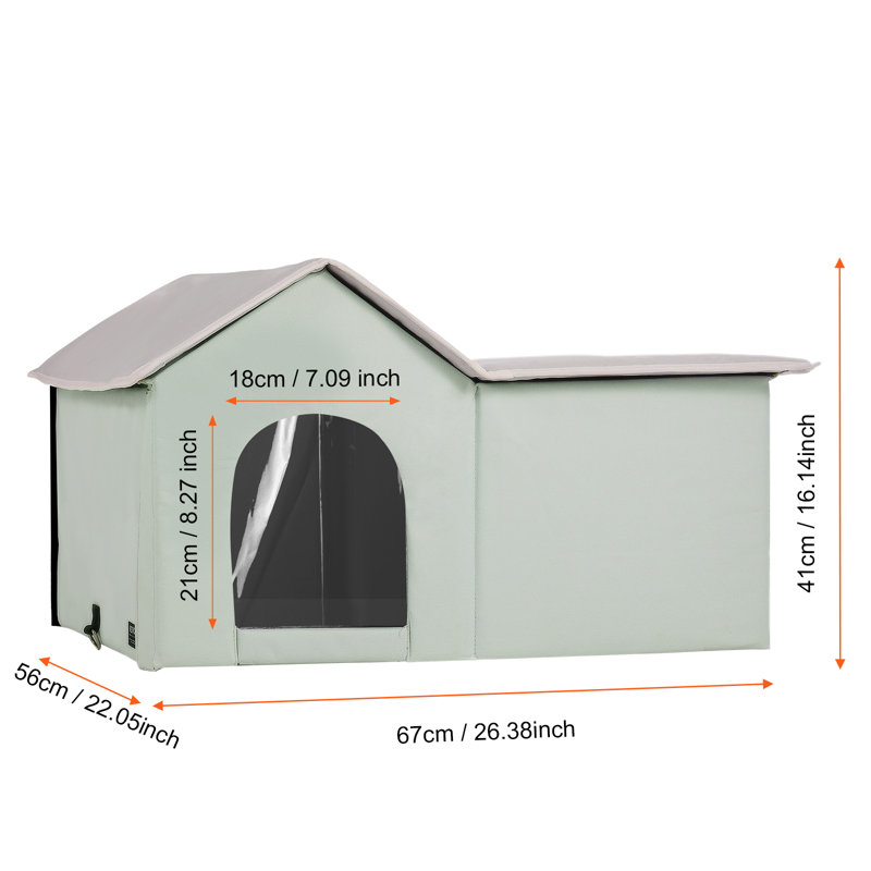 Abri pour chat pliable Harle